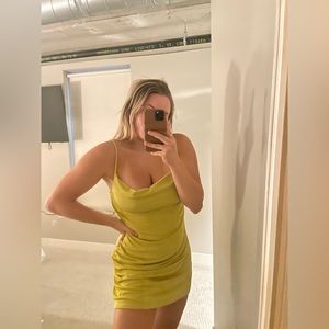 NWT Strappy green dress